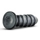 Jet Annihilator Metallic Black Pro Size Butt Plug by Blush Novelties