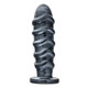 Jet Annihilator Metallic Black Pro Size Butt Plug by Blush Novelties - view 3