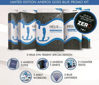 Aneros Blue Helix Syn Trident Kit Best Sex Toys