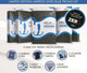 Aneros Blue Helix Syn Trident Kit by Aneros Toys