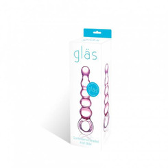 Glas Quintessence Beaded Glass Anal Slider Sex Toy