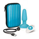 B Vibe Rimming Plug Teal Blue by B Vibe - Product SKU BV001TL