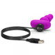 B-Vibe Remote Triplet Anal Beads Purple by B Vibe - view 4