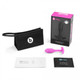 B-Vibe Snug Plug 1.94 ounces Weight Fuchsia - view 4