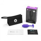 B-Vibe Snug Plug 2 4 ounces Weighted Purple - view 4
