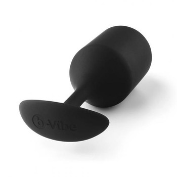 B-Vibe Snug Plug 4 Black 9oz Weight Best Sex Toys