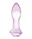 Glas 5 Rosebud Glass Butt Plug inches by Electric / Hustler Lingerie - view 3