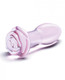 Glas 5 Rosebud Glass Butt Plug inches by Electric / Hustler Lingerie - view 4