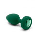 B Vibe Vibrating Jewel Plug Emerald M/l - view 4