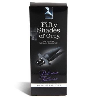 Fifty Shades of Grey Delicious Fullness Vibrating Butt Plug Adult Sex Toys