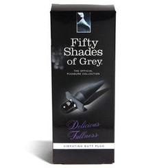 Fifty Shades of Grey Delicious Fullness Vibrating Butt Plug by LoveHoney
