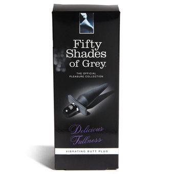 Fifty Shades of Grey Delicious Fullness Vibrating Butt Plug by LoveHoney