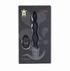 Mason Silicone Anal Plug Remote Control Black by Maia Toys - view 3