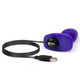 B-Vibe Anal Petite Purple Butt Plug by B Vibe