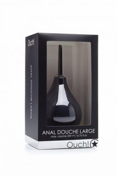 Ouch Anal Douche Large Black Best Sex Toy