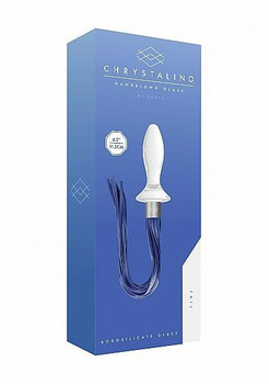 Chrystalino Tail White Butt Plug Adult Sex Toys