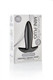 Sensuelle Mini Butt Plug Black by Novel Creations Toys