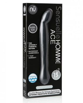 Sensuelle Homme Ace Black Prostate Massager by Nu Sensuelle