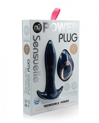 Sensuelle Power Plug Remote Control Navy Blue by Novel Creations Toys