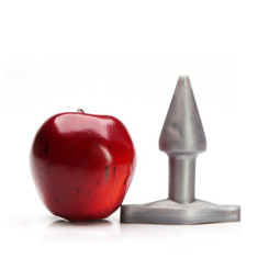 Tantus Stud Plug - Silver by Tantus Inc