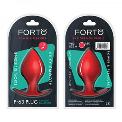 Forto F-63: Rattler Spade Med Red Sex Toys
