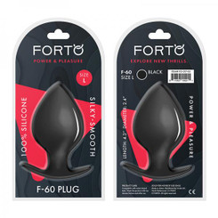 Forto F-60: Spade Lg Black Adult Sex Toys
