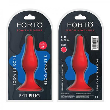 Forto F-11: Lungo Med Red by Vvole LLC
