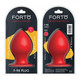 Forto F-98: Cone Large Red by Vvole LLC
