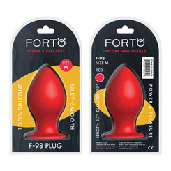 Forto F-98: Cone Medium Red Adult Sex Toy