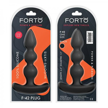 Forto F-42: Spiral Beads Black by Vvole LLC