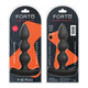 Forto F-42: Spiral Beads Black by Vvole LLC
