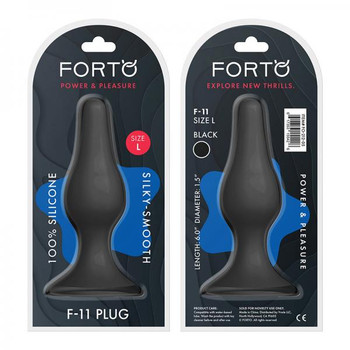 Forto F-11: Lungo Lg Black Best Sex Toys