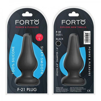Forto F-21: Tear Drop Large Black by Vvole LLC