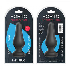 Forto F-21: Tear Drop Medium Black by Vvole LLC