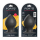 Forto F-98: Cone Large Black by Vvole LLC