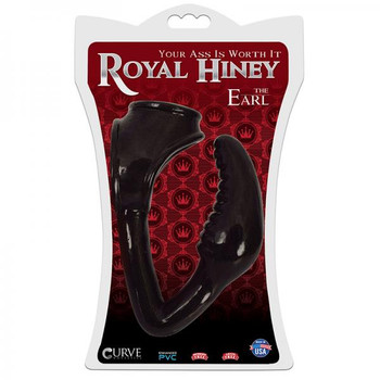Royal Hiney Red The Earl Black Cock Ring Butt Plug Combo Best Sex Toy