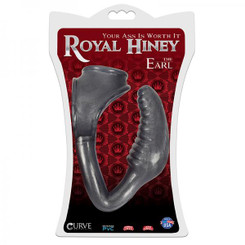 Royal Hiney Red The Earl Silver Anal Plug with Cock Ring Best Sex Toys