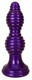 Royal Hiney Red The Queen Purple Butt Plug by Curve Toys - Product SKU CNVNAL -63397