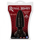 Royal Hiney Red The Marshal Black Butt Plug Adult Toy