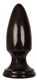 Royal Hiney Red The Knight Black Smooth Butt Plug by Curve Toys - Product SKU CNVNAL -63404