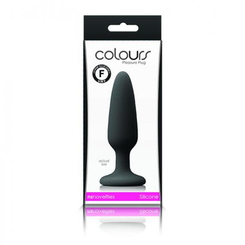 Colors Pleasures Small Plug Black Best Sex Toys
