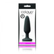 Colors Pleasures Small Plug Black by NS Novelties