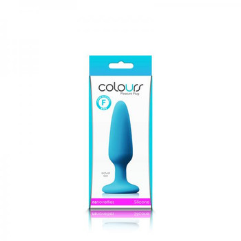 Colors Pleasures Small Plug Blue Sex Toy