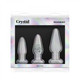Crystal Tapered Kit Clear Adult Toys