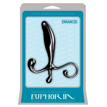 Euphoria Enhanced Male G-spot Stimulator Black Adult Sex Toy