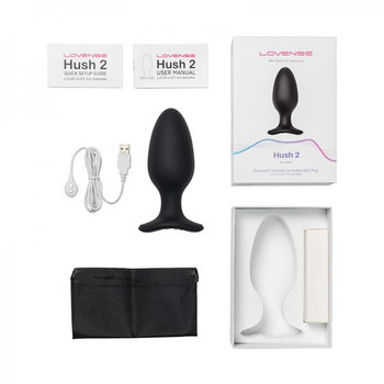 Lovense Hush 2 App-compatible Butt Plug 2.25 In. Sex Toys