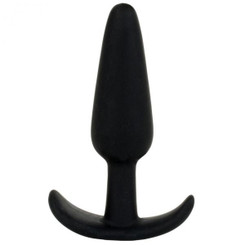 Small Butt Plug - Black by Doc Johnson