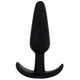 Mood Naughty Medium Black Silicone Butt Plug by Doc Johnson - Product SKU CNVNAL -38667