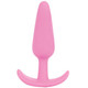 Mood Naughty Medium Pink Silicone Butt Plug by Doc Johnson - Product SKU CNVNAL -38668