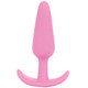 Mood Medium Pink Silicone Butt Plug by Doc Johnson - view 2